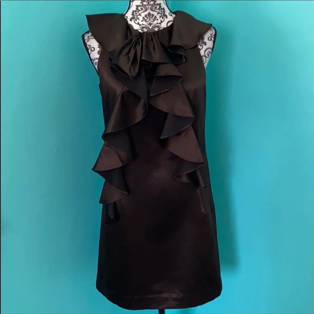 Milly of New York Ruffle Lined Formal Dress